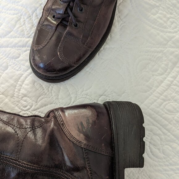 Nero Giardini Leather Boots- Made in Italy-Size 38 (8) - Picture 12 of 16